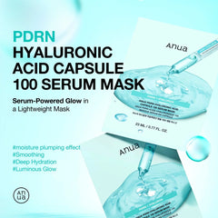 BOGO PDRN Hyaluronic Acid Capsule 100 Serum Mask 10+10