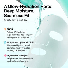 BOGO PDRN Hyaluronic Acid Capsule 100 Serum Mask 10+10
